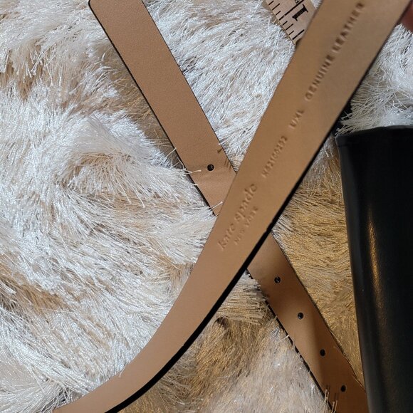 Kate Spade Bow Belt Bag Adjustable Leather L/XL Black main image 9